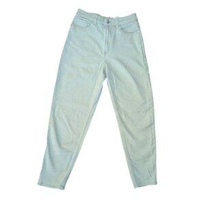 H&M Divided High Waisted Tapered Neutral Pants 4